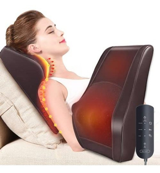 Masajeador Espalda Cuello Calor Almohada Masaje Relajación 0 Masajeador Espalda Cuello Calor Almohada Masaje Relajación 0