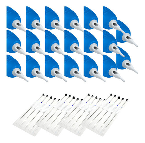 Agulha De Tatuagem E Biqueira De Tattoo 07rle 09rl Traço 1