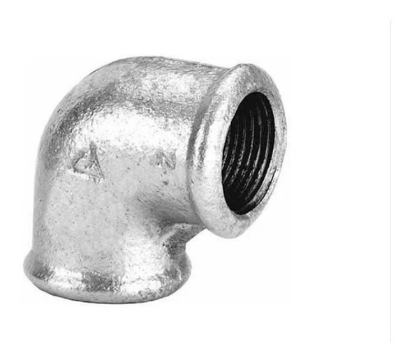 Codo Galvanizado H-h 90º  De 3 Dema 0