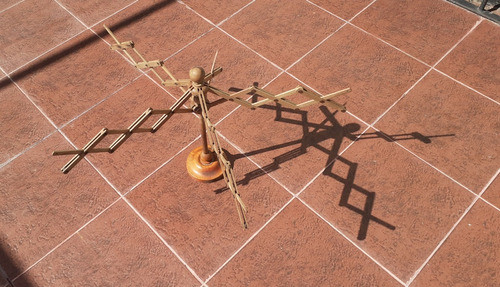 Perchero Brazos Plegable Para Deco.40 Cm Altura...leer Info 0