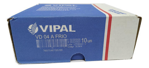 Manchao A Frio Vd-04 130 Mm Caixa Com 10 Pecas Vipal 0