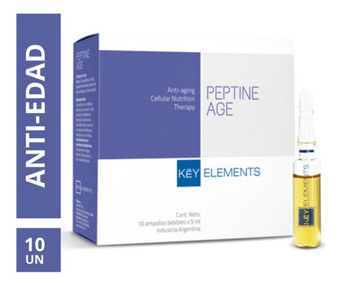 Ew Peptine Age Ampollas Antiedad Peptine Colágeno Elastina 1