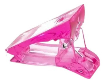 Kit 60 Presilhas De Fixação Para Unhas - Rosa 1