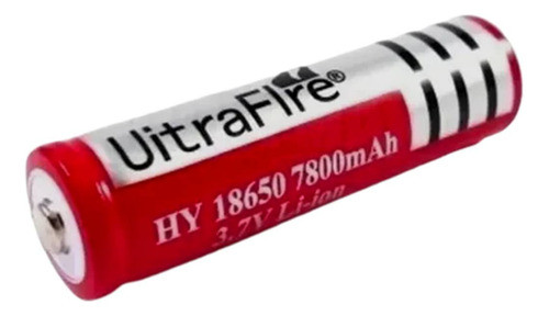 Pack 5 Bateria Litio Recargable 3.7v 18650 7800mah C/teton 0