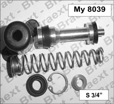 Fiat 600 Reparacion Bomba De Freno 3/4 (1772) 0