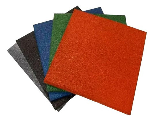 Piso Borracha Playground 16mm 10 Placas (2,5m²) Frete Grátis 0