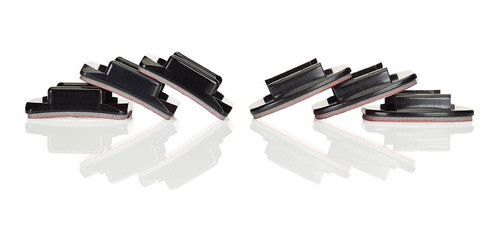 Suporte 3 Curvos 3 Planos Com Adesivos Acessórios Gopro Hero 0