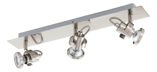 Spot De 3 Luces, Color Níquel Tukon 3 - Eglo Eg0782 0