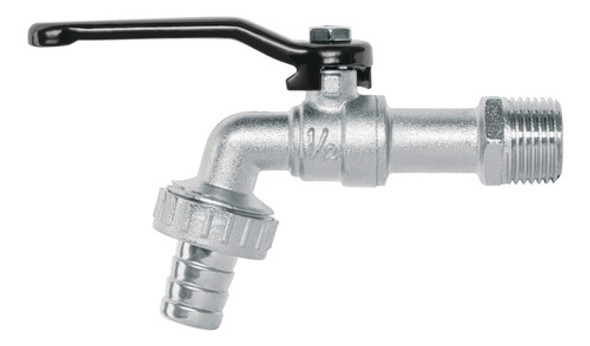 Canilla Llave Esferica 1/2 Zinc Metalica Pretul 23146 0