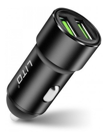 Cargador De Auto Carga Rapida 2 Usb 2.4a Calidad Premium 1