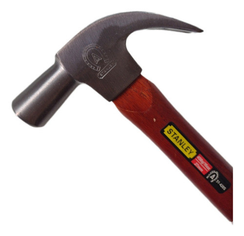 Martelo Ferradura 27mm Stanley 51-420s Original Cabo Madeira 0