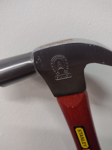 Martelo Ferradura 27mm Stanley 51-420s Original Cabo Madeira 1