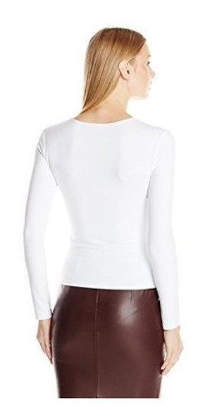 Top De Cuello Redondo De Manga Larga Delicioso Para Mujer De 1 Top De Cuello Redondo De Manga Larga Delicioso Para Mujer De 1