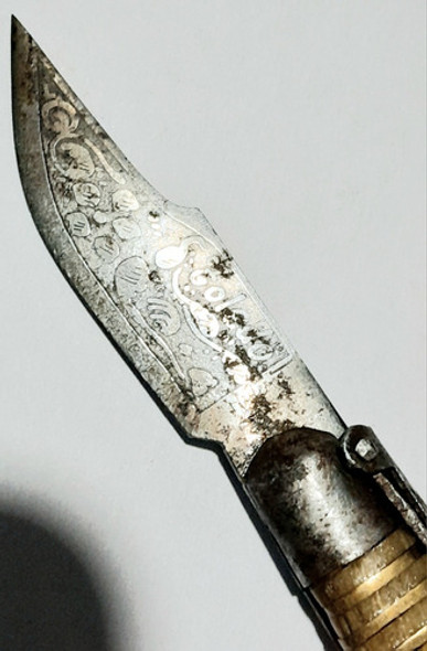 Antigua Navaja Toledo 6 Cm Hoja Acero 4.5 Cm 1