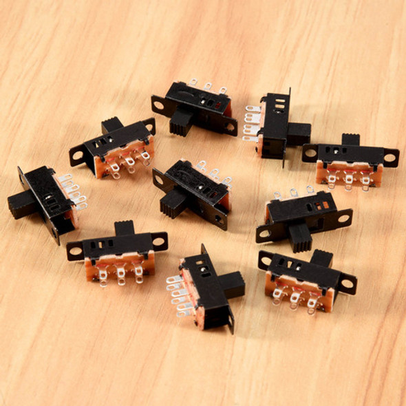 Interruptor Deslizante Com Painel Dpdt De 3 Posições, 6 1