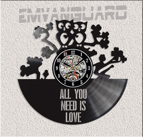 Reloj Lechuza Vinilo Ideal Regalo Lleva El 2do. Al 20% Off 1