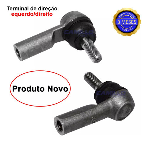 Par Terminal De Direção Hilux 2.5 2005 2006 2007 2008 2009 1