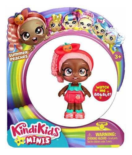 Kindi Kids Mini Muñeca 8cm 50155 Summer Peach Coleccion Niño 0