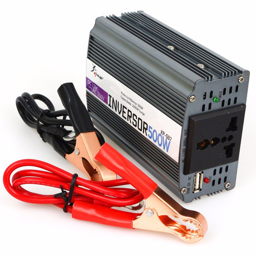 Inversor De Tensão 12v 110v 127v 500w Senoidal Veicular 0