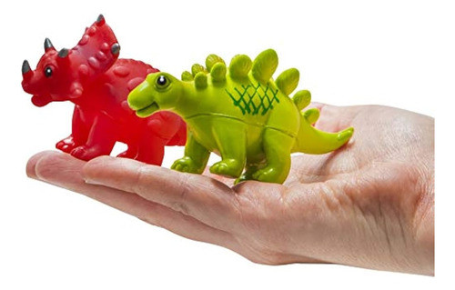 Prextex Dinosaur Baby Bath Toys Juego De 6 Piezas Para Bebés 1