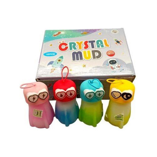 Slime En Botella Con Tapa Con Ojos Forma De Corazones 160g 0