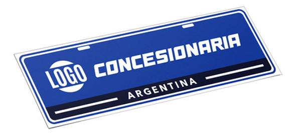 Patente Para Concesionaria Modelo Viejo Pack X10uni 0