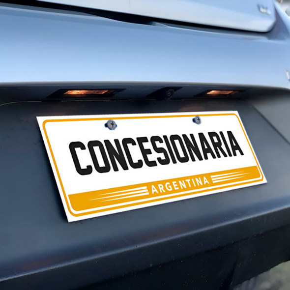Patente Para Concesionaria Modelo Viejo Pack X10uni 1