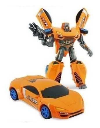 Auto Robot Transformers Conversion Zy963575 Caja 27.5 X 31cm 0