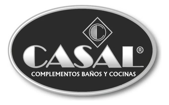 Kit De Accesorios Para Baños 6 Piezas Cromo Y Acrilico Casal 1