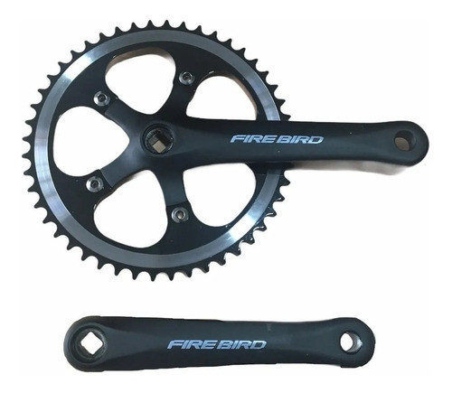Plato Palanca 48d De Aluminio Bicicleta Fixed Eje Cuadrado 0