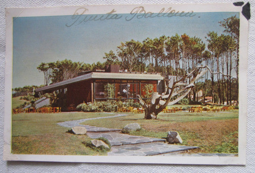 Antigua Postal De Punta Ballena Uruguay Solanas Del Mar 0