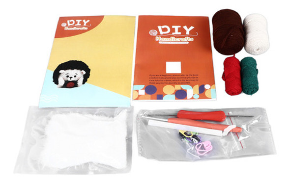 Kit Inicial De Crochê Para Iniciantes Kits De Animais Ouriço 0