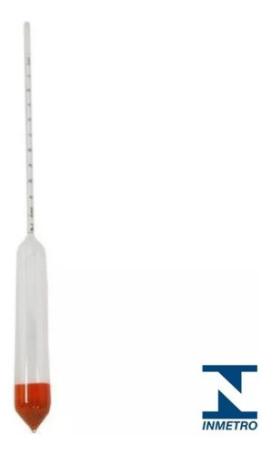 Densímetro 0,700 A 0,750 Gasolina  Com Certificado Inmetro 1