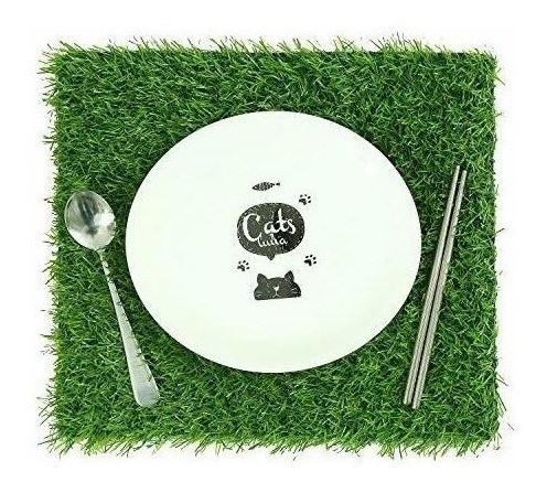 Eco Matrix Manteles De Hierba Artificial Hierba Falsa Suqare 1