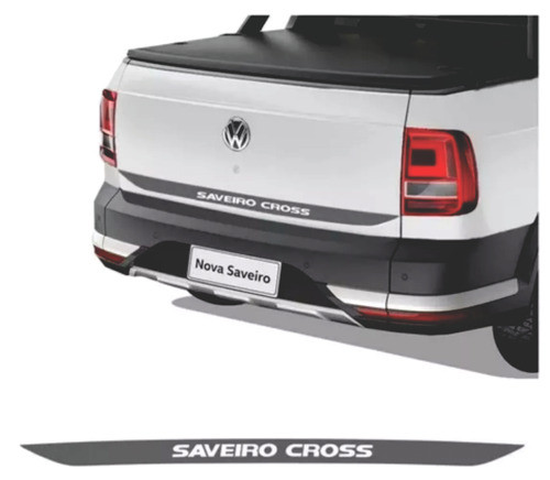 Adhesivo Volkswagen Saveiro Cross  Franja Trasera Año 2017 0