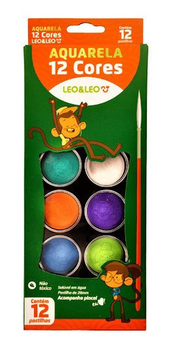 Kit 4 Estojo De Tinta Aquarela Promoção Envio Imediato Full 1