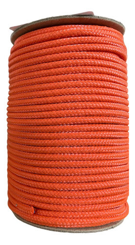 Soga Polipropileno Trenzada 5mm X 100 Metros Naranja 1