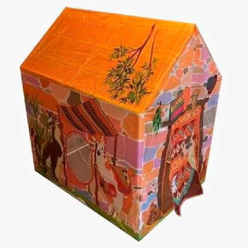 Carpa Casita De Juego Llama Con Ventana 70x90x102 Lny 7792 0