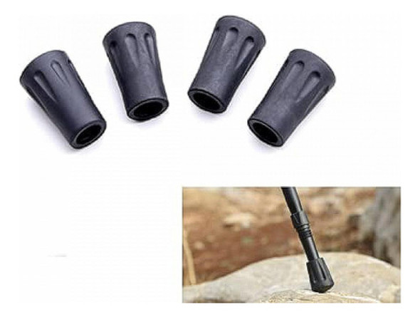 4 Puntas De Goma Para Bastones De Trekking 0 4 Puntas De Goma Para Bastones De Trekking 0