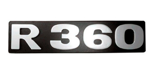 Emblema De Potência R360 Moderno Para Scania 2010 Até 2018 1