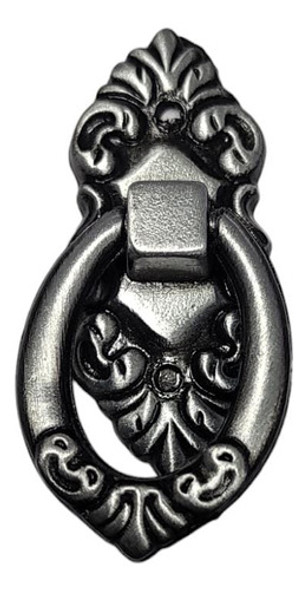 Manija Valencia Vertical 45mm Tirador Herrajes Muebles Plata 0