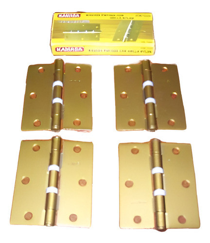Juego De 4 Bisagras De 3,5 X3 X1,8mm Marca Kamasa. 0