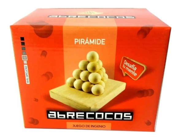 Juego De Ingenio De Madera Abrecocos Piramide 0