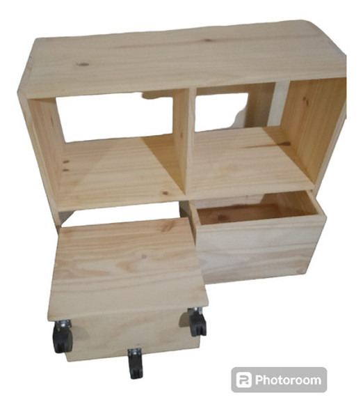 Juguetero De Pino Macizo 1