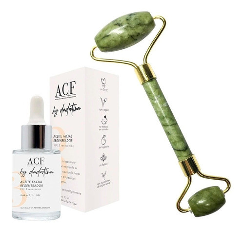 Serum Acf Dadatina Renovacion + Rodillo Jade Doble Duga D540 0