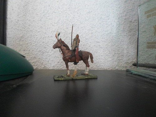 Soldado De Plomo 54 Mm Montado.bárbaro-chedel 0