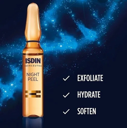 Isdin Nght Peel. Peeling Exfoliante Para La Noche X Unidad 0