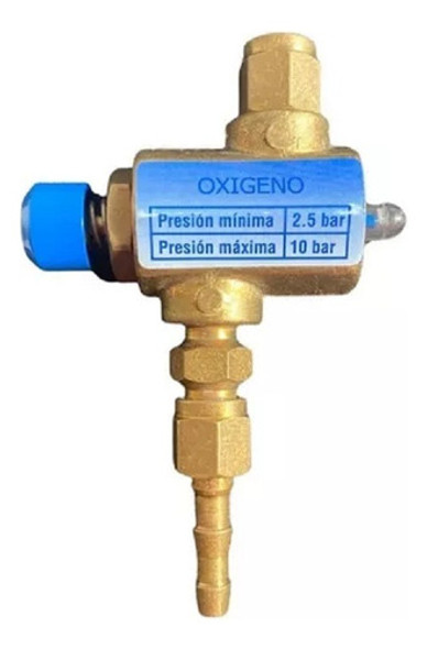 Valvula Corta Flujo Bloqueo Oxigeno - Solbron 1