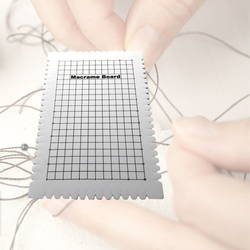 Placa Macramé Tapete W/grade 160x245x20mm Artesanais 1