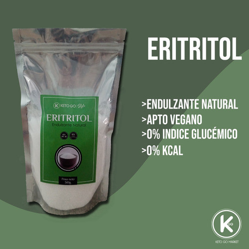 Keto Harina Almendra 1k + Harina Coco 1k + Eritritol 500g 1